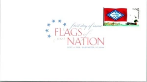S00-1250, FLAG OVER OUR NATIONS, ARNKANSAS, DIGITAL COLOR POSTMARK (DCP) FDC - Picture 1 of 2