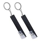 2x Card Grabbers Credit Card Keychain For Long Nails ATM Grabber Black