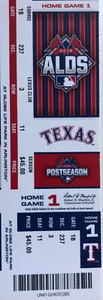 2015 ALDS Game 3 Toronto Blue Jays vs Texas Rangers Ticket Stub 10/11/15 - Mint! - Bild 1 von 1