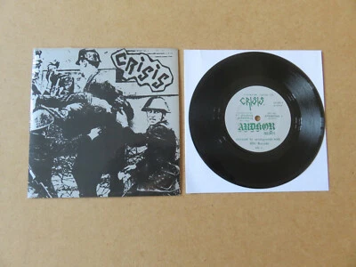 CRISIS Alienation ARDKOR ORIGINAL 1981 UK 1ST PRESSING 7" CRI004 DEATH IN JUNE - Image 1 of 4