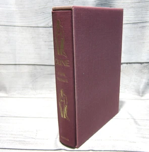 Dune by FRANK HERBERT 1987 Memorial Edition The Heritage Press With Sandglass - Picture 1 of 8