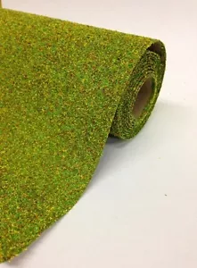 Grass Mat: Spring Green 120cmx30cm 48"x12" Javis Landscape scenery roll no. 71 - Picture 1 of 2