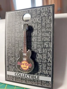 Hard Rock Cafe Core Guitar Pin WROCLAW (black with dots). - Picture 1 of 1
