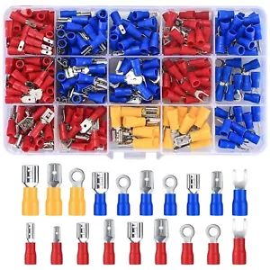280 tlg Kabelschuhe Sortiment Box Auto KFZ Steckverbinder Set Flachstecker Satz - Bild 1 von 8