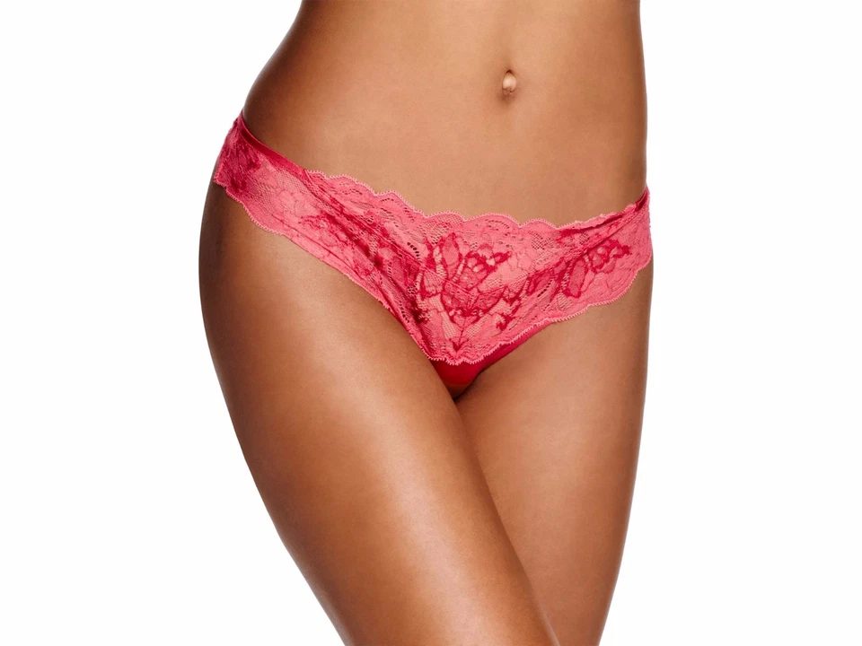 Tanga surrealista Calvin Klein QF1360 en rosa, talla grande Foto 1 de 1