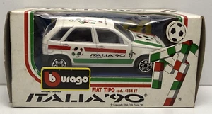 Bburago - White Fiat Tipo - Italia '90 - 1:43 Scale #4134 - Picture 1 of 4