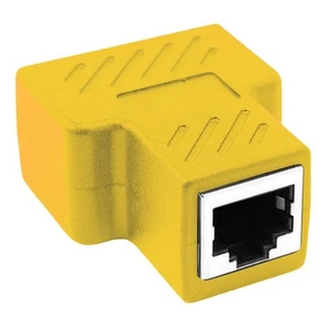 Adaptateur de connexion Ethernet RJ45 compact et pour usage domestique ou bureautique - Photo 1/32