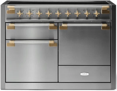 AGA AEL481INAB Elise Series 48"W 6 Cu. Pés - Aço inoxidável - Imagem 1 de 4
