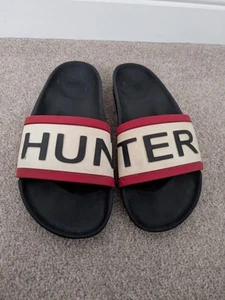 Hunter Sliders/Sandals In UK7, US8, EUR41 - New - Picture 1 of 4