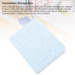Kunst-Aquarell-Schwamm Kunst-wasserabsorbierender Schwamm Wiederverwendbar - Bild 1 von 24