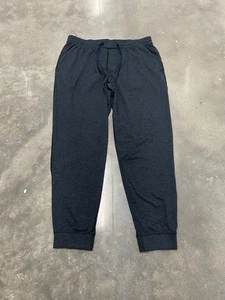 Lululemon weiche Jersey Jogginghose Herren Gr. XL blau - Bild 1 von 9