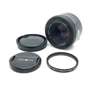 Minolta AF 50mm F1.7 Prime Lens Nikon F Mount Clean Condition - Picture 1 of 10