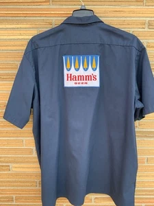 HAMM’S BEER DELIVERY GUY WORK SHIRT DICKIES 3XL 🍺🍺🍺 - Picture 1 of 7