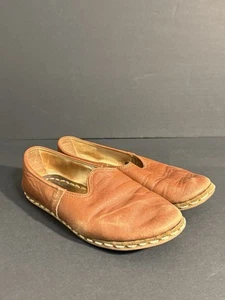Cuir nubuck ciré marron Sabah taille 38/US 7,5 - Photo 1/4