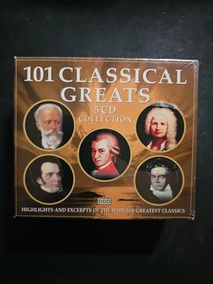 101 Classical Greats CD 5 discs (2003) NEW - Image 1 of 2