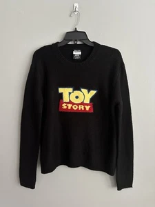 Disney Pixar Toy Story Sweater Womens M Black Chunky Boxy FOREVER 21* Long Sleev - Bild 1 von 7