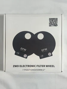 ZWO EFW Electronic Filter Wheel 7 Positions x 50mm / 2" EFW-7x2 Astrophotography - Picture 1 of 9
