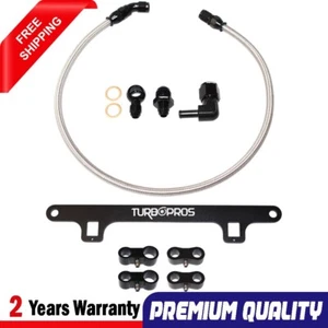 Turbo Water Line&Support Bracket Kit For Ford Falcon XR6 BA/BF/FG Barra 4.0L - Picture 1 of 8