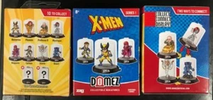 Lot of 3 Domez X-Men Mystery Character Figure, Series 1 - Marvel - Sealed - Picture 1 of 1