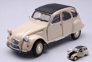 Welly CITROEN 2 CV 1982 CREAM 1:24 - Foto 1 di 1