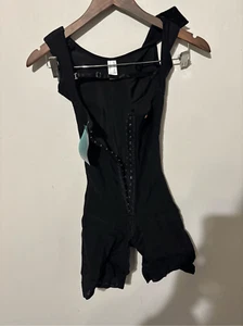 Lipo express Women's XS Black Tummy Control Shorts Sleeveless Bodysuit Shapewear - Picture 1 of 8