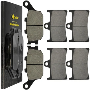 Caltric Front and Rear Brake Pads for Yamaha R6 YZFR6 YZF-R6 YZF-R6S 2003-2018 - Imagen 1 de 7