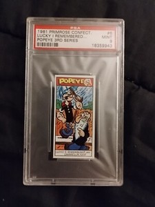 1961 PRIMROSE POPEYE 3RD SERIES #6 ARF! LEGS LIKE PSA 9   18359943