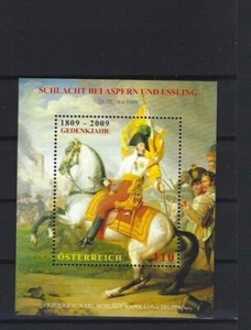 2009 Österreich ANK 2841 200 Jahre Schlacht bei Aspern und Essling 1809 Block 58 - Picture 1 of 1