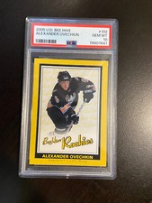 2005-06 UD BEEHIVE ALEXANDER OVECHKIN ROOKIE #102 RC GRADED GEM MINT PSA 10