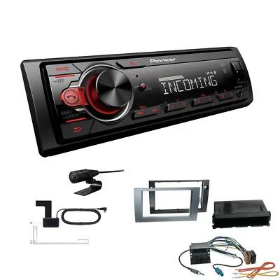 Pioneer MVH-330DAB Autoradio Bluetooth DAB für Seat Exeo anthrazit ohne Canbus - Bild 1 von 4