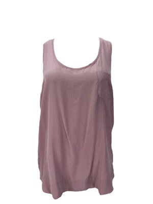 STEVEN ALAN Women's Purple Sleeveless Silk Blouse Sz L NWOT - Image 1 of 3