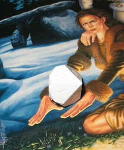 GameScience - Ugly Dice - Opaque - weiß - w10 - zehnseitig - RPG Würfel - Bild 1 von 1