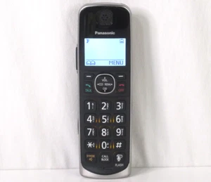 Panasonic KX-TGEA61 OEM Replacement Cordless Expansion Home Phone Handset Black - Picture 1 of 4