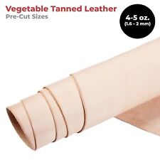 ELW Full Grain Leather Cowhide 4-5oz(1.6-2mm) Thickness Pre-Cut Vegetable Tanned