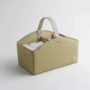 Portable Felt Baby Diaper Caddy – Lightweight & Stylish | Nude - Picture 1 of 5