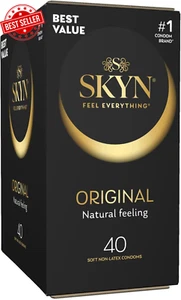 ® Original Ultra-Soft Non-Latex Condoms 40 Pack - Picture 1 of 12