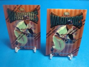 1997 Topps Finest w/ protector Rickey Henderson #63 Lot Of 2