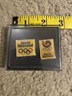 Vintage Sports Illustrated Pins Seoul 1988 Olympic Games Two Pin Set Lot of 2 !!