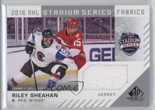 2016-17 Upper Deck SP Game Used Stadium Series Fabrics Col vs Det Riley Sheahan