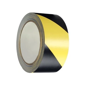 Cinta a rayas amarilla y negra MERCO M806 ~ 3" x 18 yardas - caja de (6 rollos) - Imagen 1 de 3