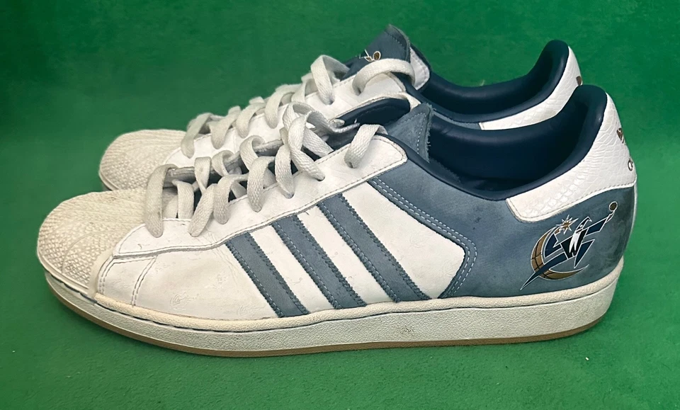 Zapatos para hombre Adidas NBA Washington Wizards vintage RAROS talla 13. Foto 1 de 4