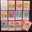 Beistle Co / 24 Twenty-Four Different New Day Comics for Girls and Boys 1920s