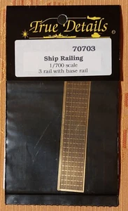TRUE DETAILS – PHOTOETCHED SHIP RAILING – 1 700 - 70703 - Imagen 1 de 1