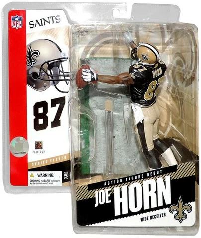 Joe Horn New Orleans Saints McFarlane action figure NFL Football Cover