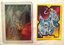1995 Fleer Ultra Marvel Chromium #78 Stryfe/1991 X-Force #32 Poison