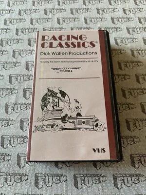 Dick Wallen Sprint Car Classics #1 VHS 1963-64 USA Rare Oop HTF FREE SHIPPING - Image 1 of 3