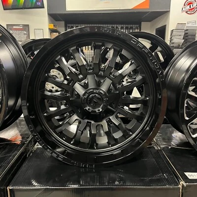 4 llantas nuevas Fuel D796 Arc 22" Blackout 22x12 8x170-44mm Ford F250 F350 Foto 1 de 4