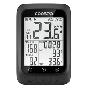 COOSPO BC107 ciclocomputer GPS Bici Senza Fili, tachimetro, Bluetooth ANT+ IP67 - Foto 1 di 9