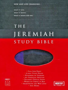 New NKJV David Jeremiah Study Bible, Limited Edition/ LeatherLuxe / Red Letter