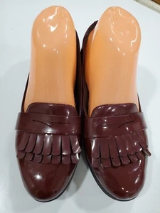 FitFlop Sneakerloafer Fringey patent loafers size 6.5 VGC - Picture 1 of 8